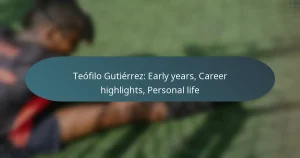 Teófilo Gutiérrez: Early years, Career highlights, Personal life